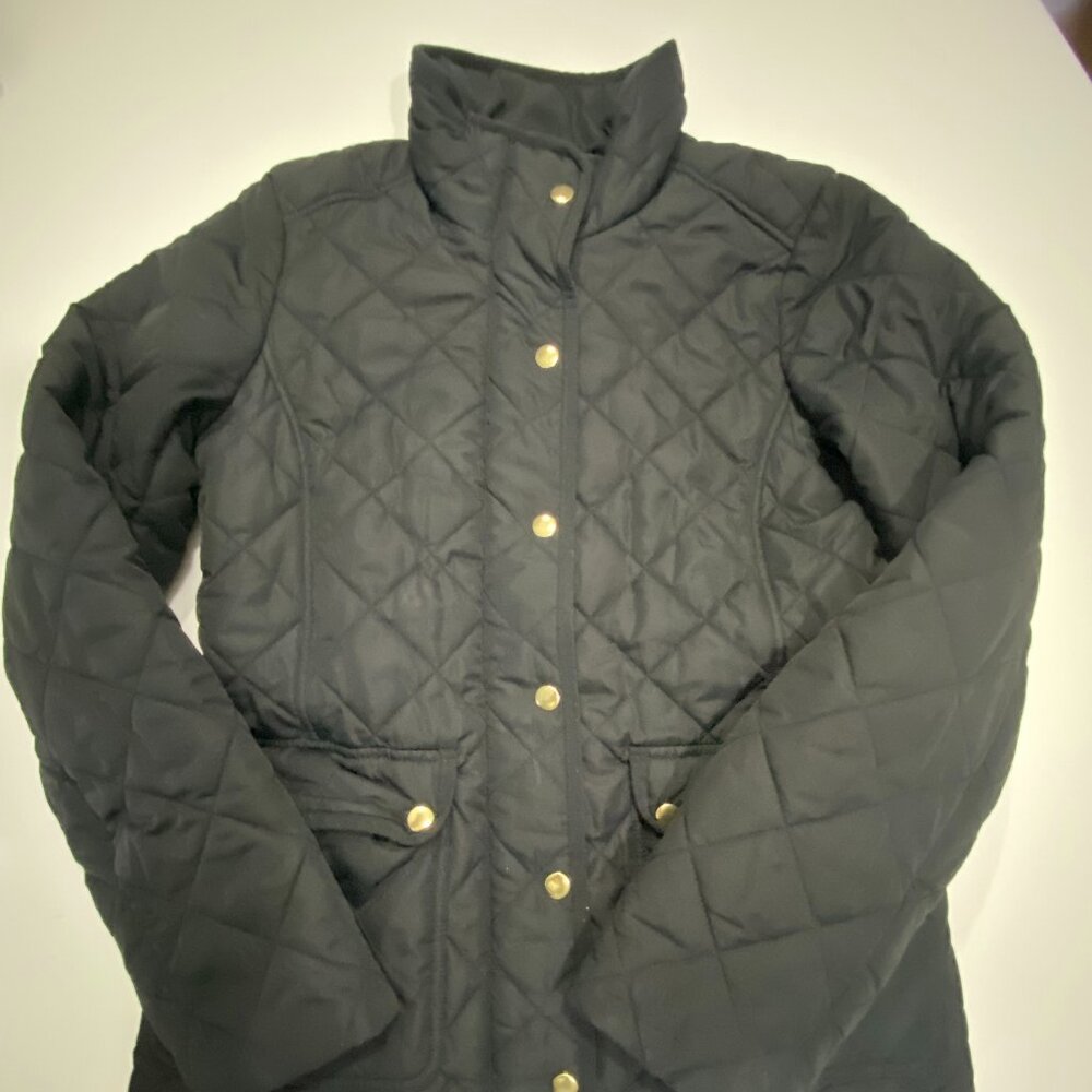 J Crew Quilted Jacket XS